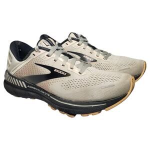 Brooks Adrenaline GTS 22 Shoes Sneakers Womens Size 8.5 Gray Running 1203531B035